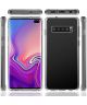 Samsung Galaxy S10 Plus Hoesje Armor Back Cover Transparant