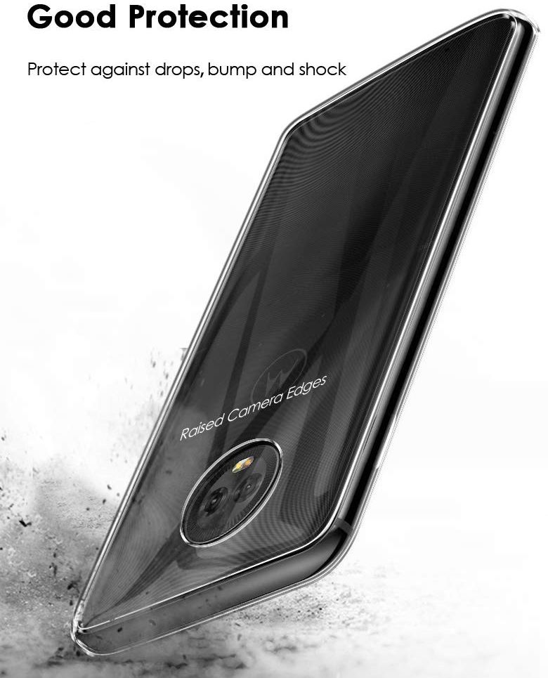 Motorola Moto G7 Hoesje Dun TPU Transparant afbeelding 3