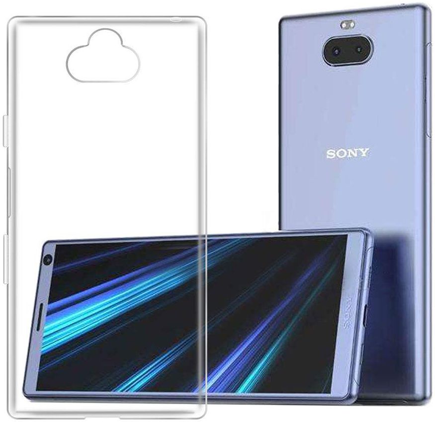 Sony Xperia 10 Hoesje Dun TPU Transparant afbeelding 2