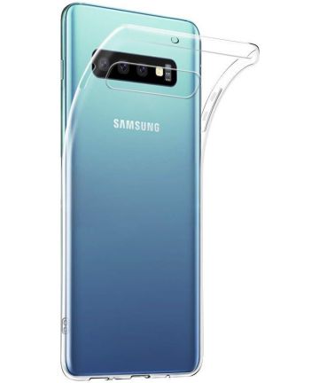 Samsung Galaxy S10E Hoesje Dun TPU Transparant Hoesjes