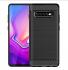 Samsung Galaxy S10 Plus Geborsteld TPU Hoesje Zwart afbeelding 2