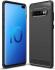 Samsung Galaxy S10 Plus Geborsteld TPU Hoesje Zwart afbeelding 1