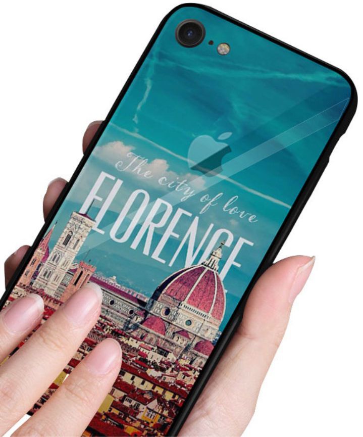 Apple iPhone 7/8 NXE Hyrbide Combo Backcase The City of Love afbeelding 3