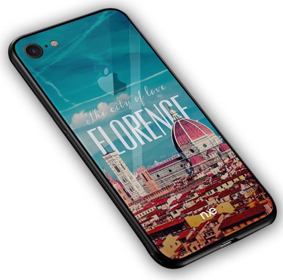 Apple iPhone 7/8 NXE Hyrbide Combo Backcase The City of Love afbeelding 5