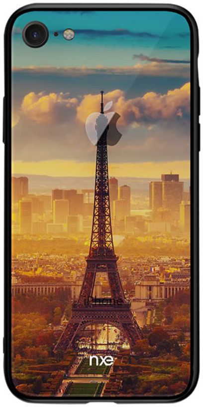 Apple iPhone 7/8 NXE Hyrbide Combo Backcase Eiffel Tower afbeelding 1