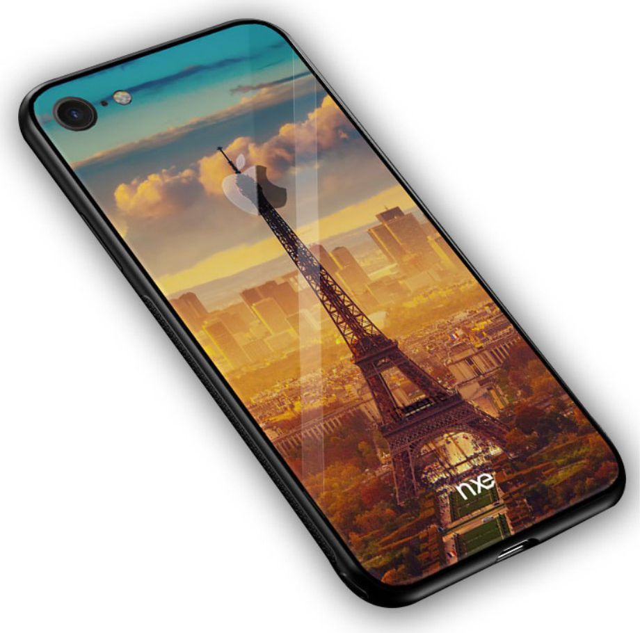 Apple iPhone 7/8 NXE Hyrbide Combo Backcase Eiffel Tower afbeelding 5