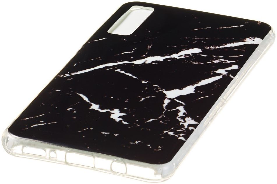 Samsung Galaxy A7 (2018) TPU Print Hoesje Marmer Print afbeelding 4