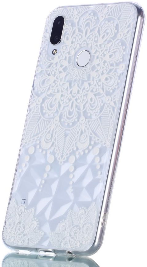 Huawei P Smart Plus TPU Hoesje Mandala afbeelding 3
