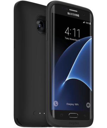 Mophie Juice Pack Batterij Hoesje Samsung Galaxy S7 Edge Zwart Hoesjes