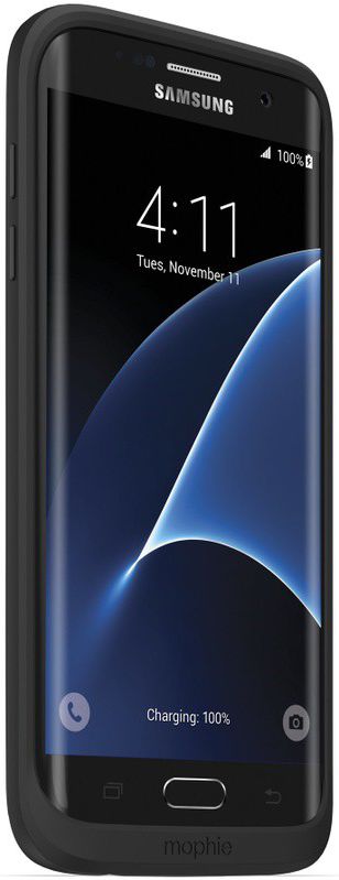 Mophie Juice Pack Batterij Hoesje Samsung Galaxy S7 Edge Zwart afbeelding 6