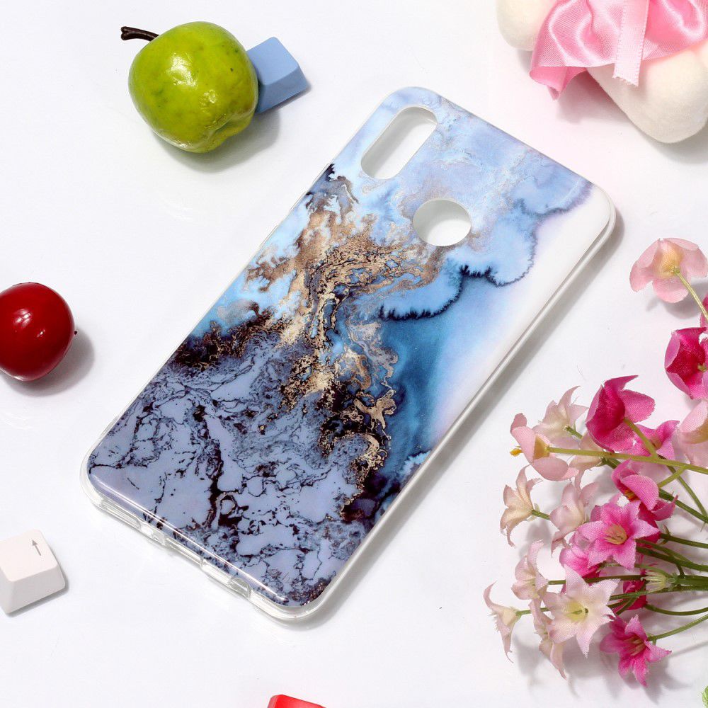 Huawei P Smart Plus TPU Print Hoesje Marmer afbeelding 3