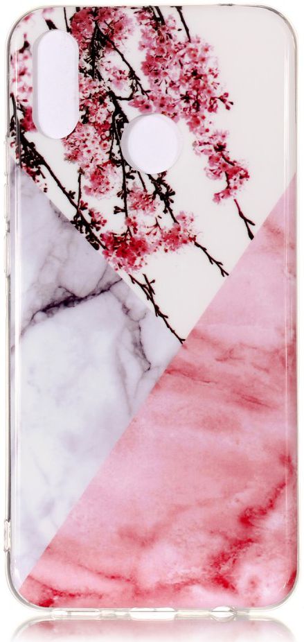 Huawei P Smart Plus TPU Print Hoesje Bloesem afbeelding 1