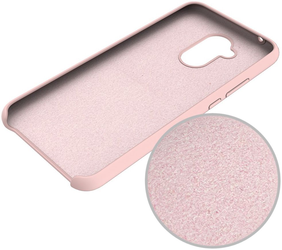 Huawei Mate 20 Lite Siliconen Hoesje Roze afbeelding 5