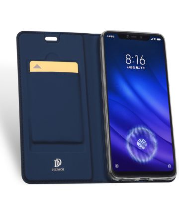 Dux Ducis Book Case Xiaomi Mi 8 Pro Hoesje Blauw Hoesjes