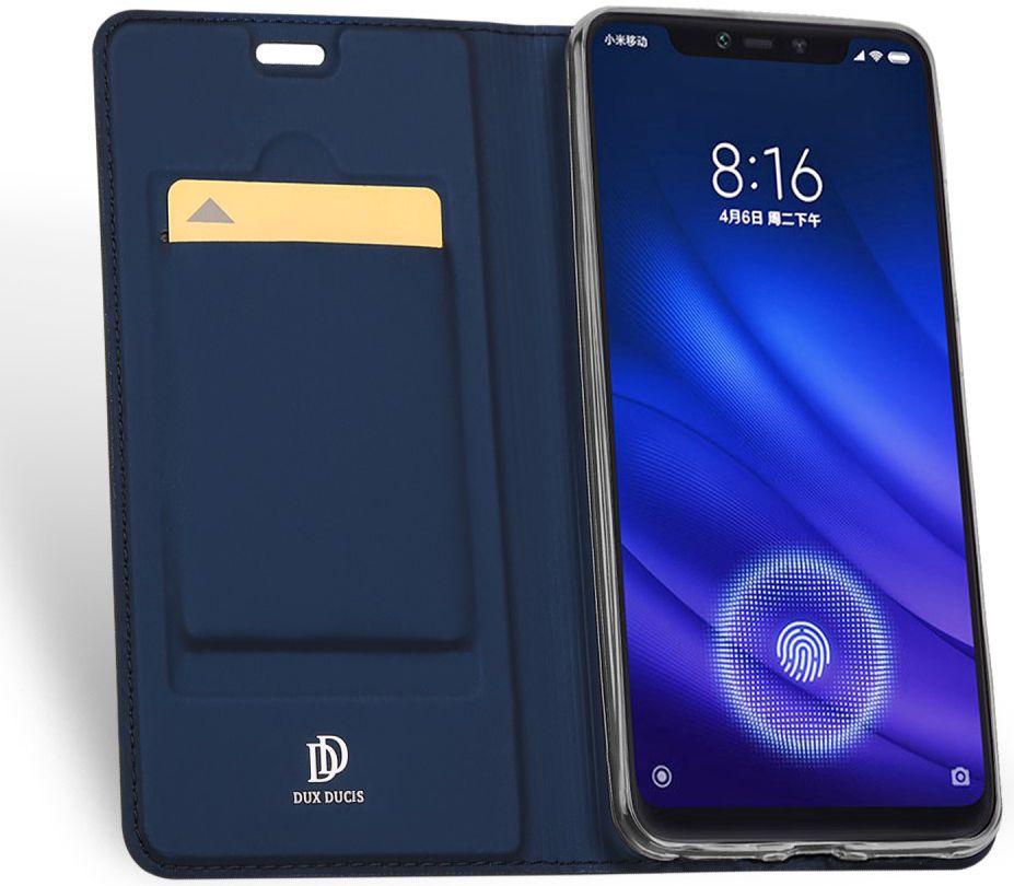 Dux Ducis Book Case Xiaomi Mi 8 Pro Hoesje Blauw afbeelding 1