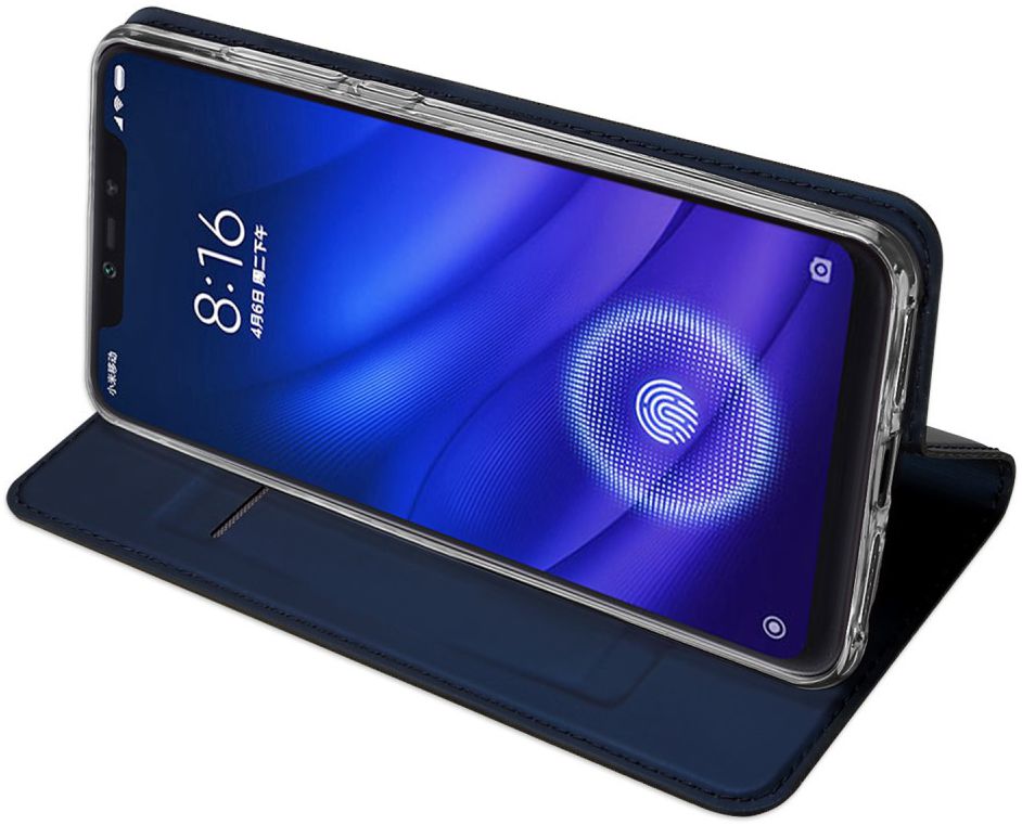 Dux Ducis Book Case Xiaomi Mi 8 Pro Hoesje Blauw afbeelding 4