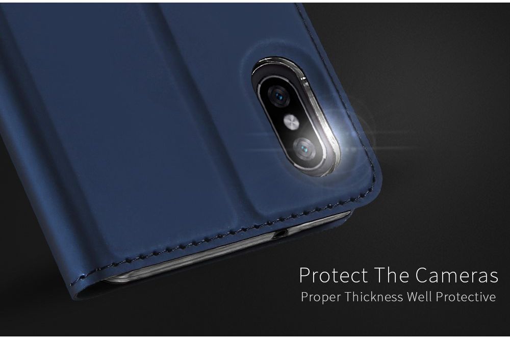 Dux Ducis Book Case Xiaomi Mi 8 Pro Hoesje Blauw afbeelding 7