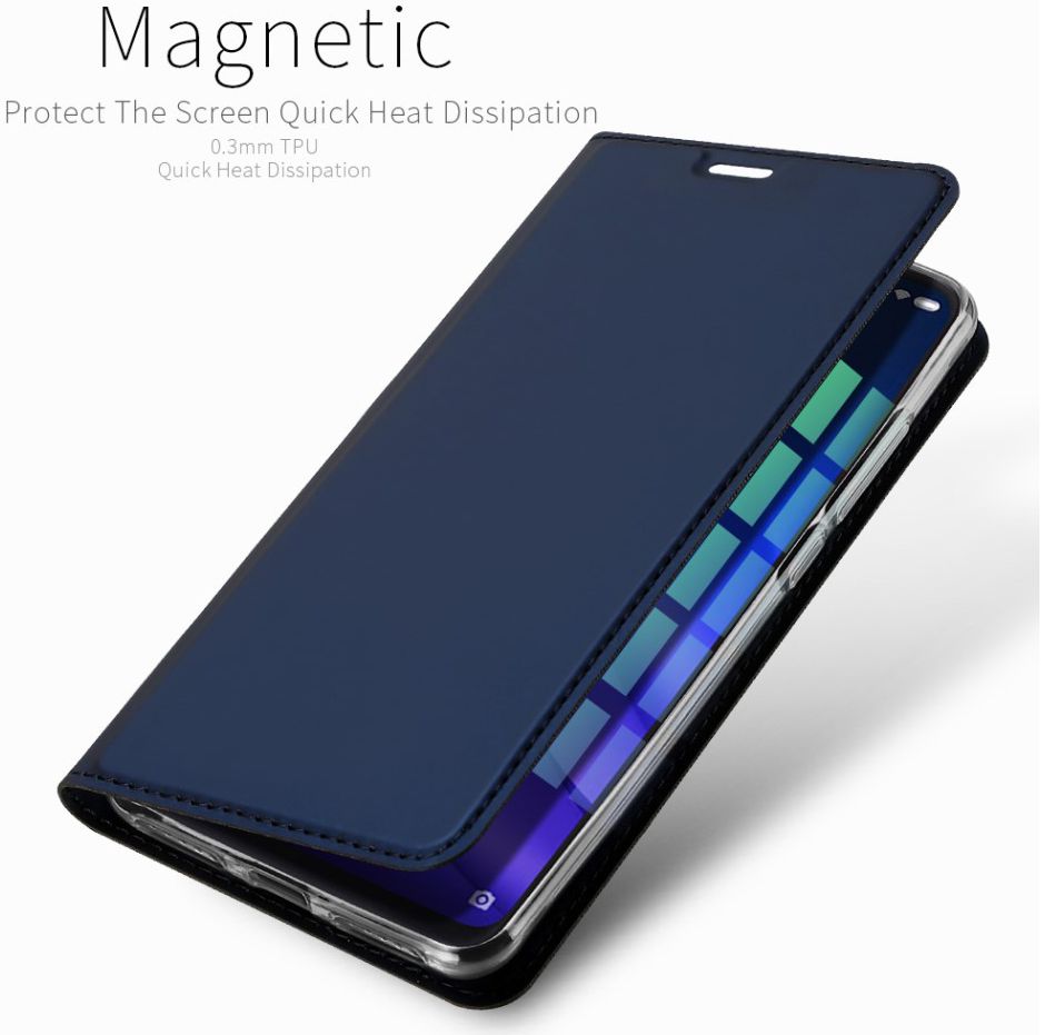 Dux Ducis Book Case Xiaomi Mi 8 Pro Hoesje Blauw afbeelding 8