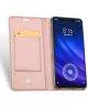 Dux Ducis Book Case Xiaomi Mi 8 Pro Hoesje Roze Goud