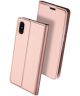 Dux Ducis Book Case Xiaomi Mi 8 Pro Hoesje Roze Goud