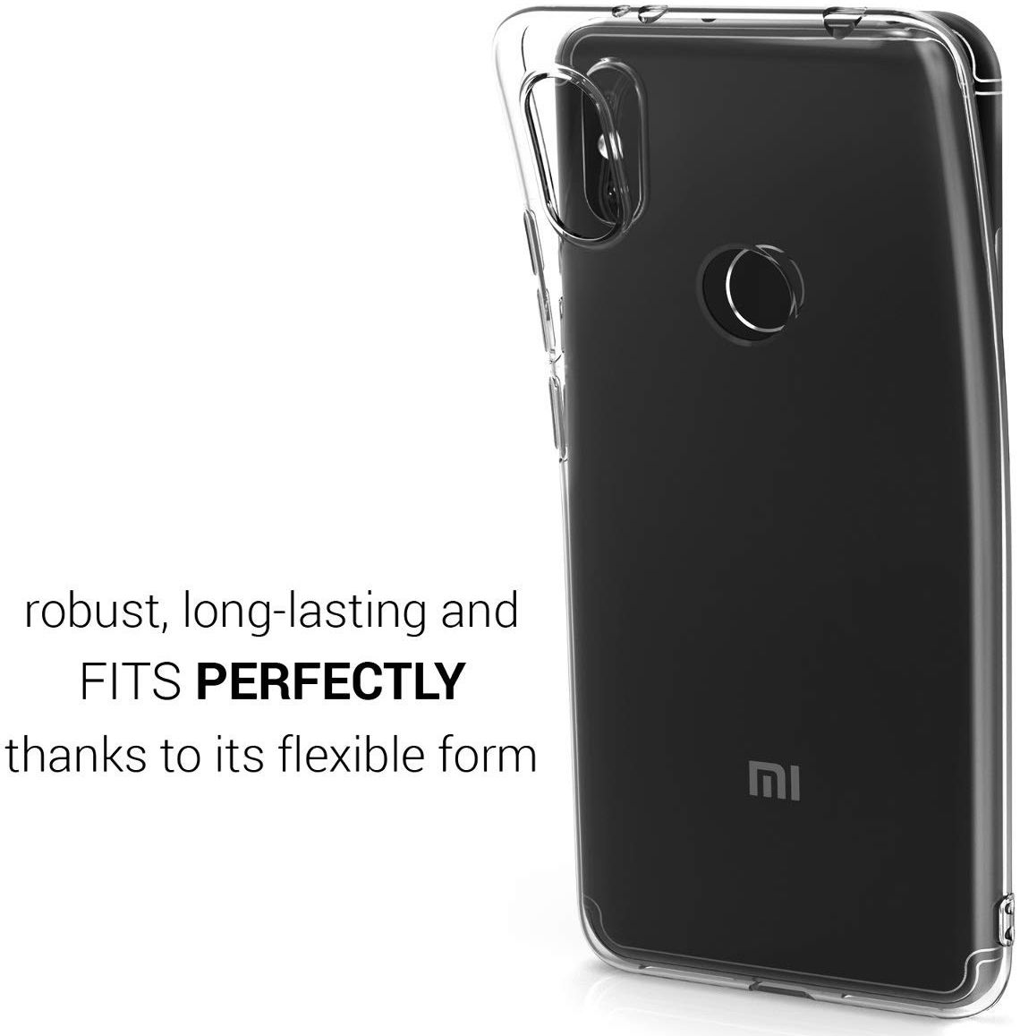 Xiaomi Redmi S2 Transparant TPU Hoesje afbeelding 2