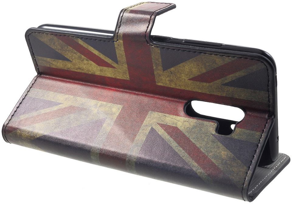Xiaomi PocoPhone F1 Portemonnee Hoesje Print Union Jack afbeelding 3