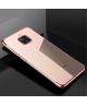 Huawei Mate 20 Pro Transparant TPU Hoesje Roze Goud