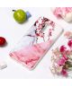 Xiaomi PocoPhone F1 TPU Hoesje met Marmer Print Blossom