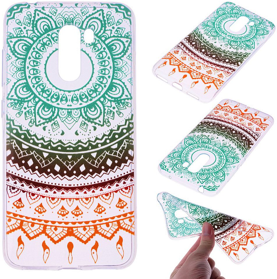 Xiaomi PocoPhone F1 TPU Backcover met Print Mandala afbeelding 5