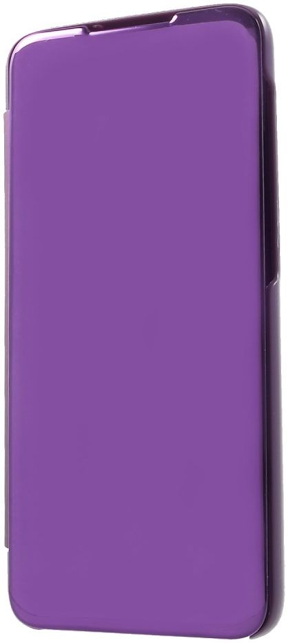 OnePlus 6T Flip Spiegel Hoesje Paars afbeelding 5