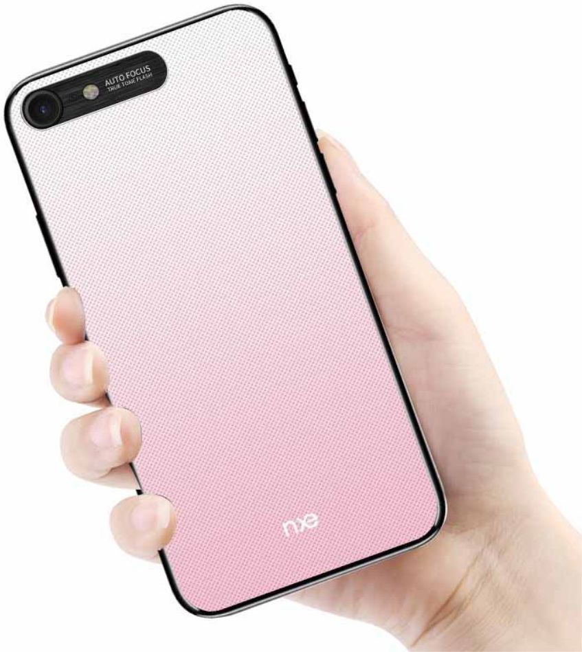 Apple iPhone 8 Hard Cover Roze afbeelding 5
