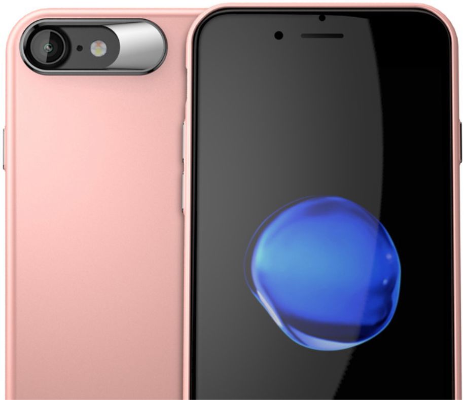 Apple iPhone 8 Hard Cover Matte Roze afbeelding 1