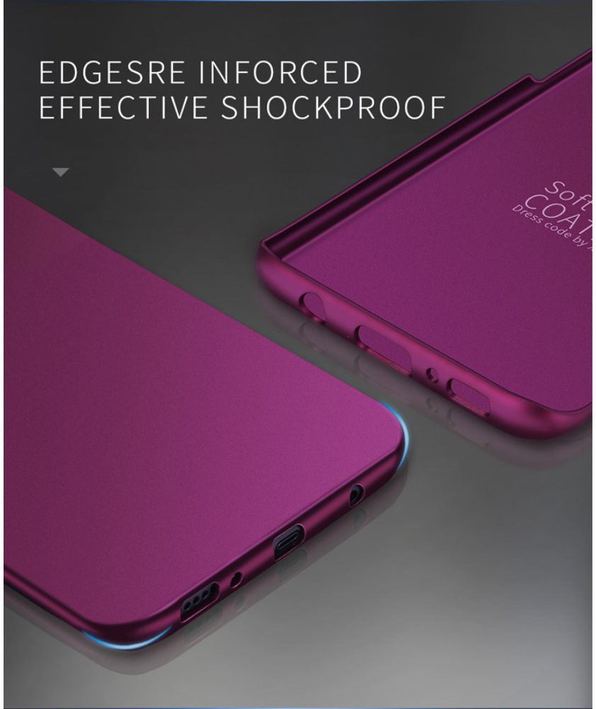 X-Level Knight Frosted Back Cover Samsung Galaxy S8 Wijn Rood afbeelding 4