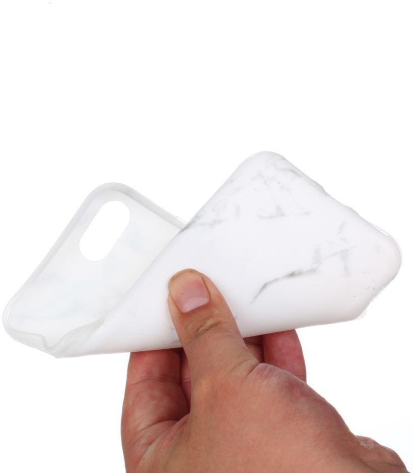 Apple iPhone 8 Print TPU Hoesje Marmer afbeelding 3