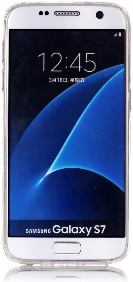 Samsung Galaxy S7 TPU Back Cover met Marmer Print afbeelding 2