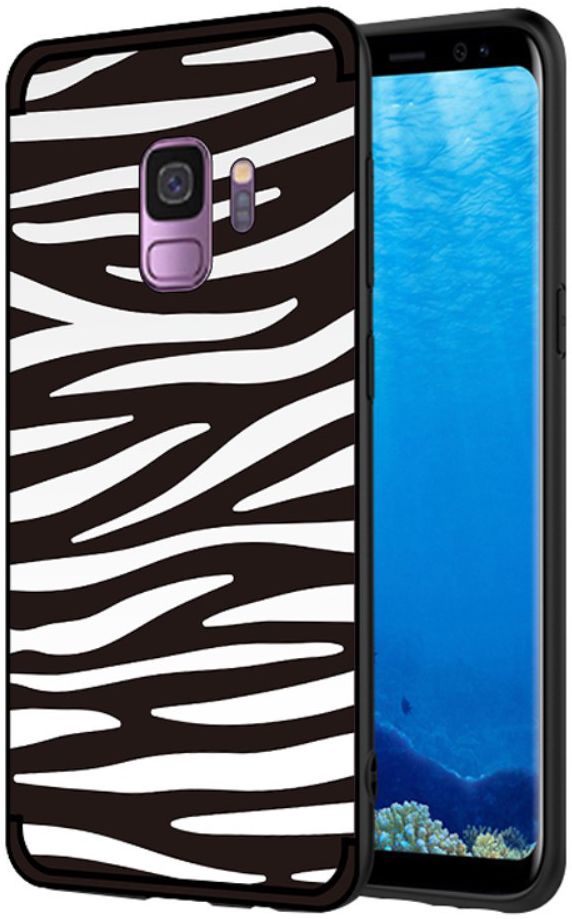 Samsung Galaxy S9 TPU Back Cover met Zebra Print afbeelding 1