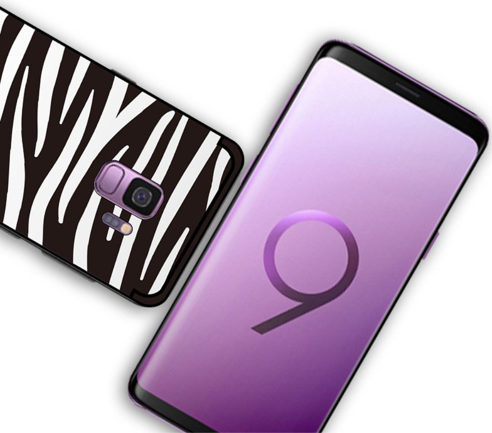 Samsung Galaxy S9 TPU Back Cover met Zebra Print afbeelding 4