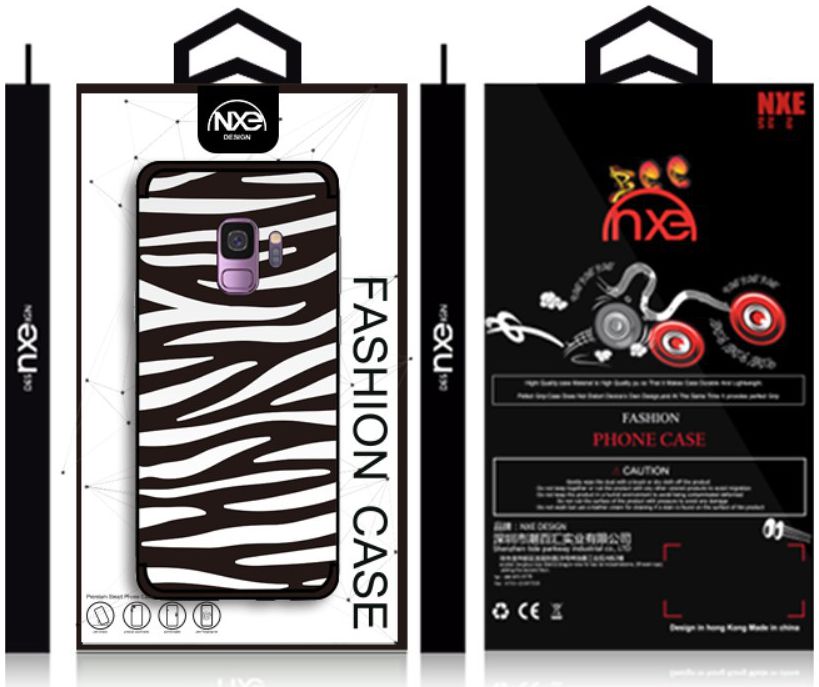 Samsung Galaxy S9 TPU Back Cover met Zebra Print afbeelding 6