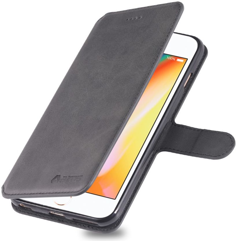 Apple iPhone 6S Portemonnee Hoesje Zwart afbeelding 7