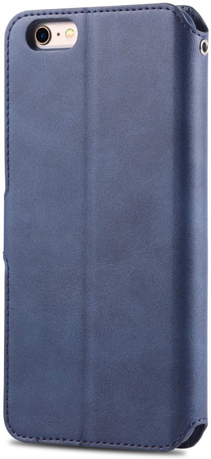 Apple iPhone 6S Portemonnee Hoesje Blauw afbeelding 7