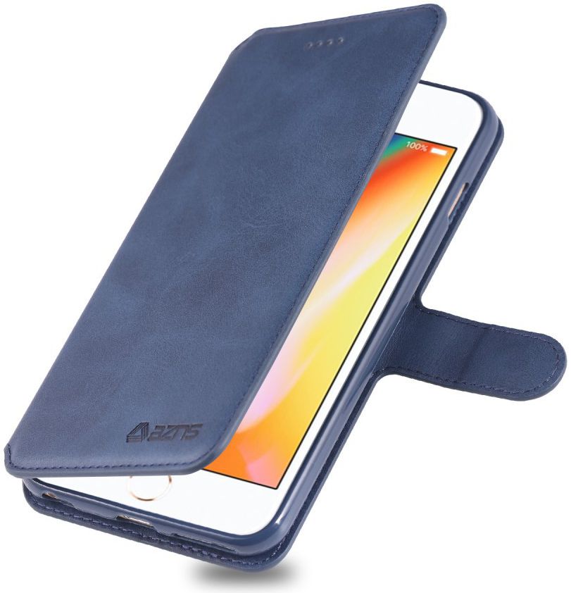 Apple iPhone 6S Portemonnee Hoesje Blauw afbeelding 1