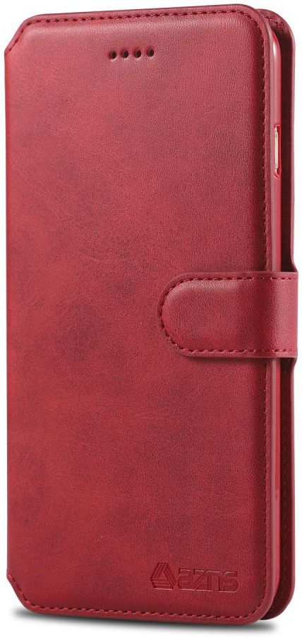 Apple iPhone 8 Plus Portemonnee Hoesje Rood afbeelding 1