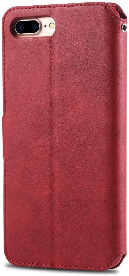 Apple iPhone 8 Plus Portemonnee Hoesje Rood afbeelding 4