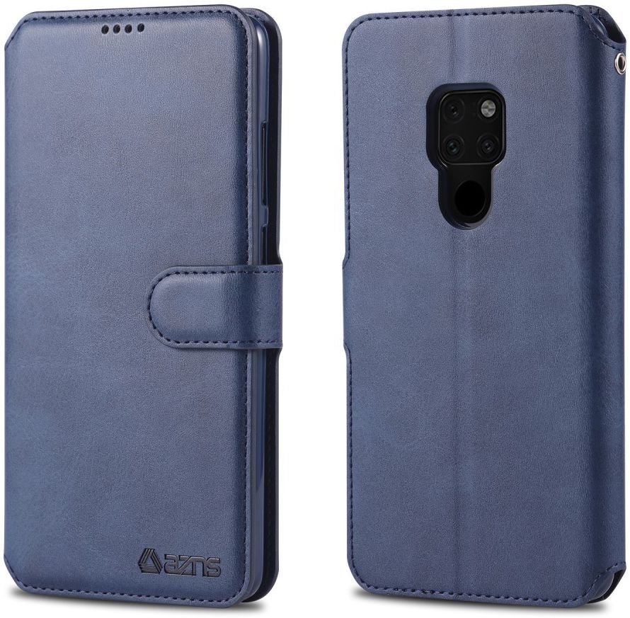 Huawei Mate 20 Portemonnee Hoesje Blauw afbeelding 3