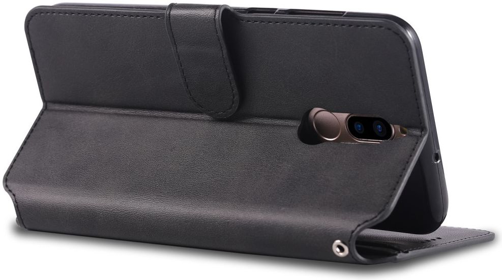 Huawei Mate 10 Lite Portemonnee Hoesje met Standaard Zwart afbeelding 7