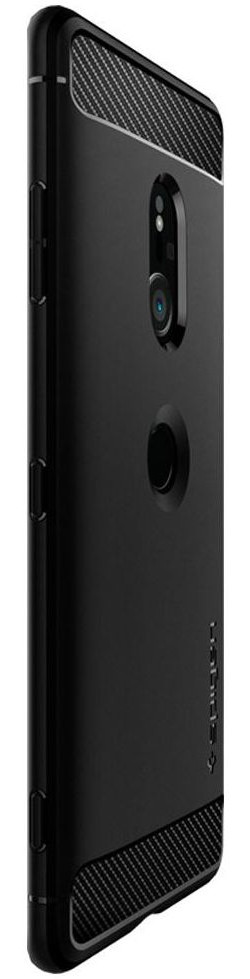 Spigen Rugged Armor Sony Xperia XZ3 Hoesje Zwart afbeelding 4