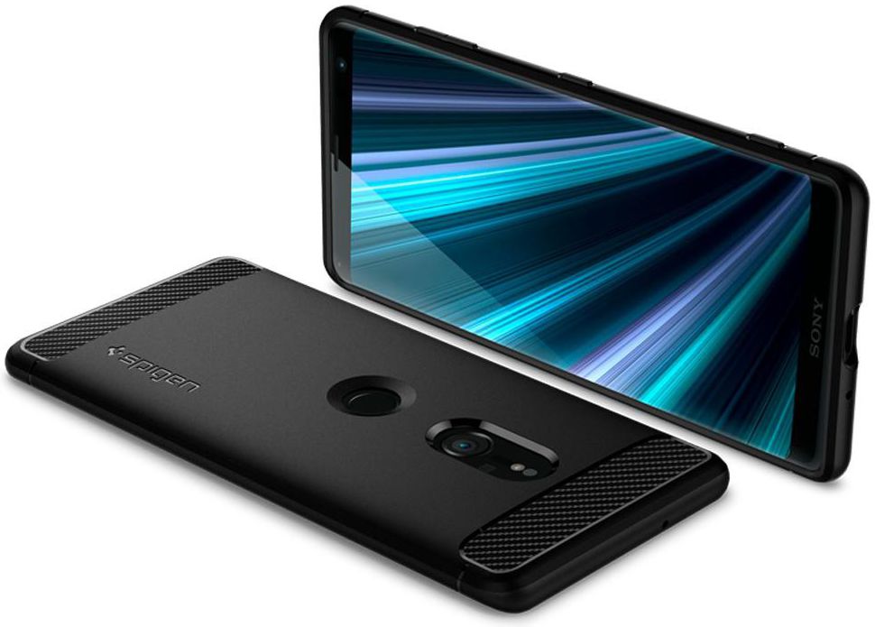 Spigen Rugged Armor Sony Xperia XZ3 Hoesje Zwart afbeelding 7