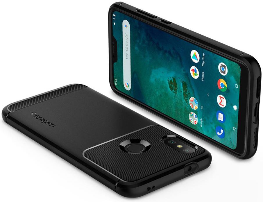 Spigen Rugged Armor Xiaomi Mi A2 Lite Hoesje Zwart afbeelding 7