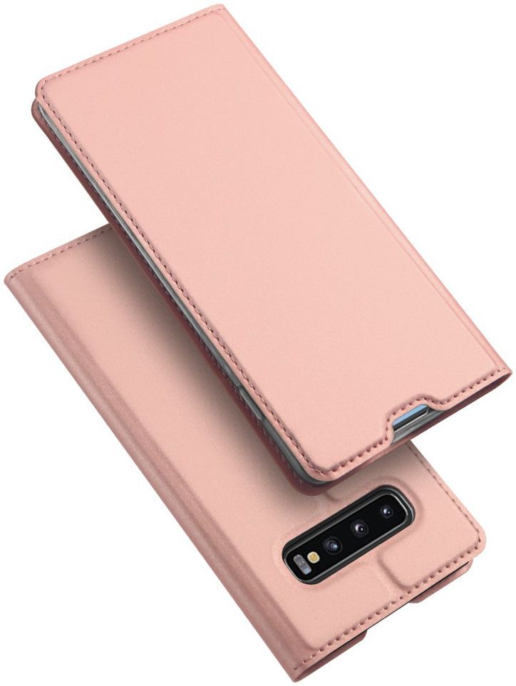 Dux Ducis Book Case Samsung Galaxy S10 Plus Hoesje Roze Goud afbeelding 6