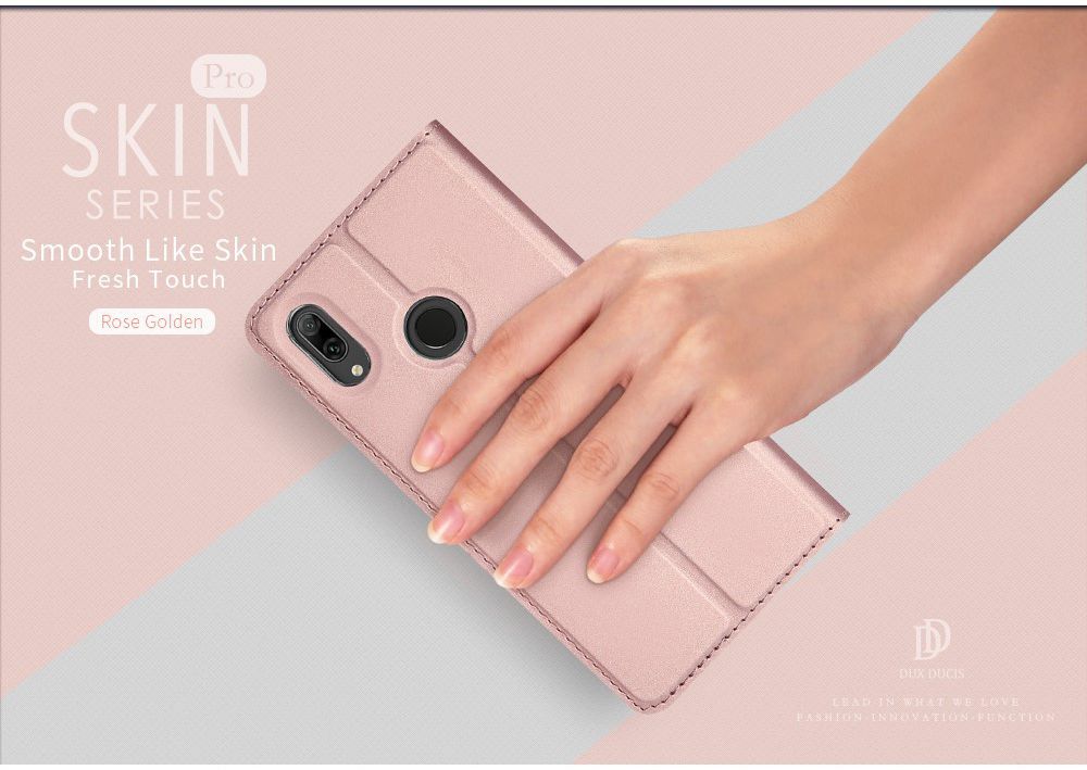 Dux Ducis Book Case Samsung Galaxy S10 Plus Hoesje Roze Goud afbeelding 7